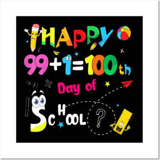 100 Days Of School Teacher or Kids  100th Day Posters and Art